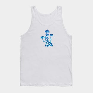 Blue mushrooms Tank Top